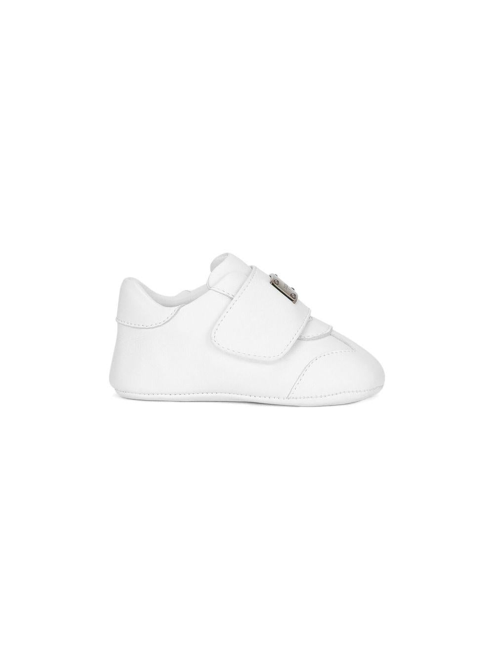 Scarpe bianche per neonato DK0147A1850 80001 Dolce & Gabbana Kids 