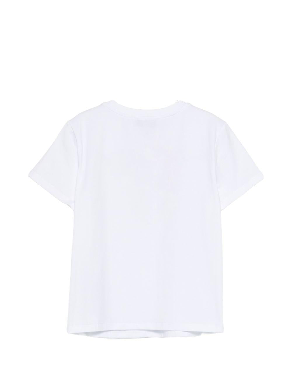 T-shirt bianco per bambino 261GJ2252 00526 Twin Set 