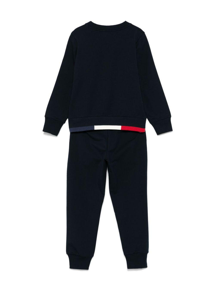 Completo sportivo blu navy per bambino