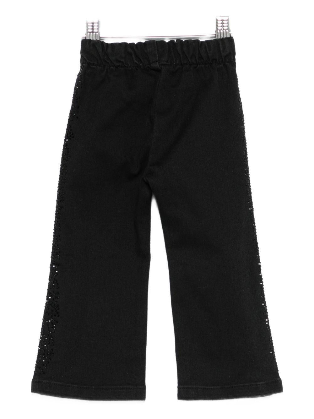 Jeans nero per neonata HF5032D5023 C3823 Liu Jo 