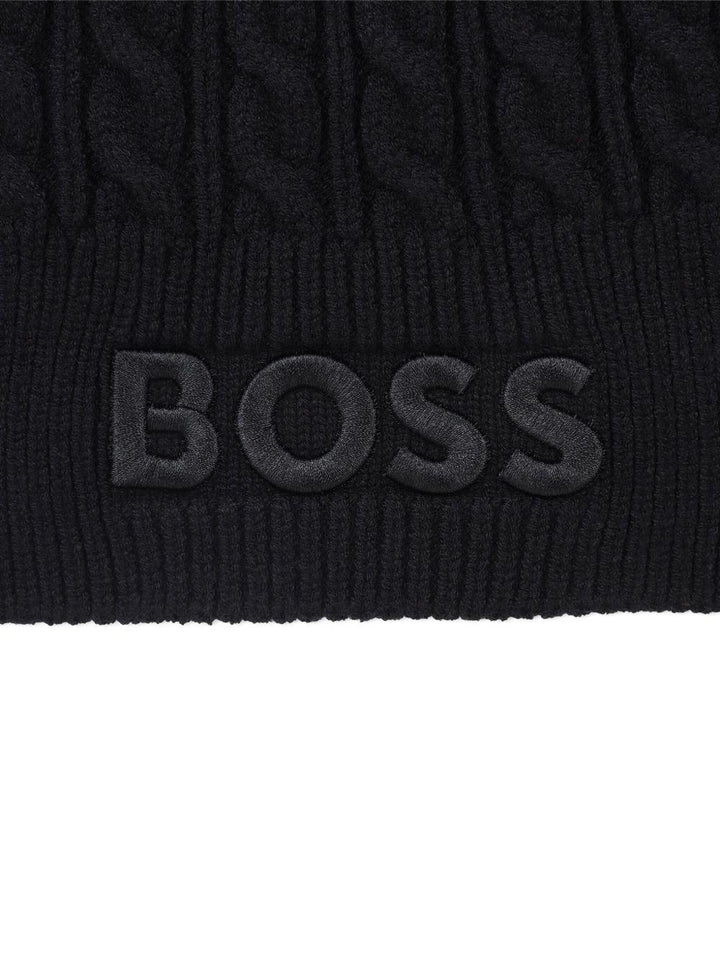 Sciarpa nera per bambino J52634 09B Boss Kids 