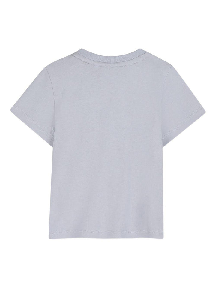 T-shirt grigio chiaro per neonato J52887 78K Boss Kids 