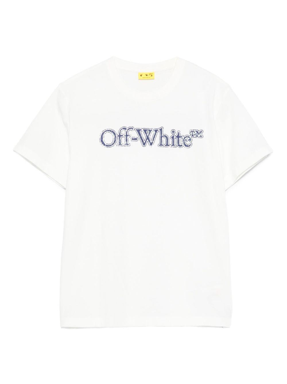 T-shirt bianco per bambino OBAA002F25JER001 0145 Off White Kids 