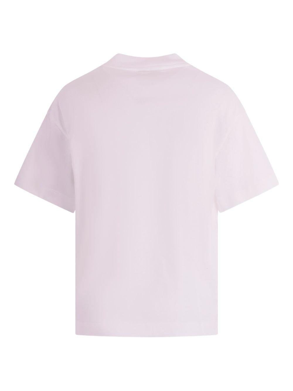 T-shirt rosa per bambina JMI4987AJ F0TU9 Fendi Kids 