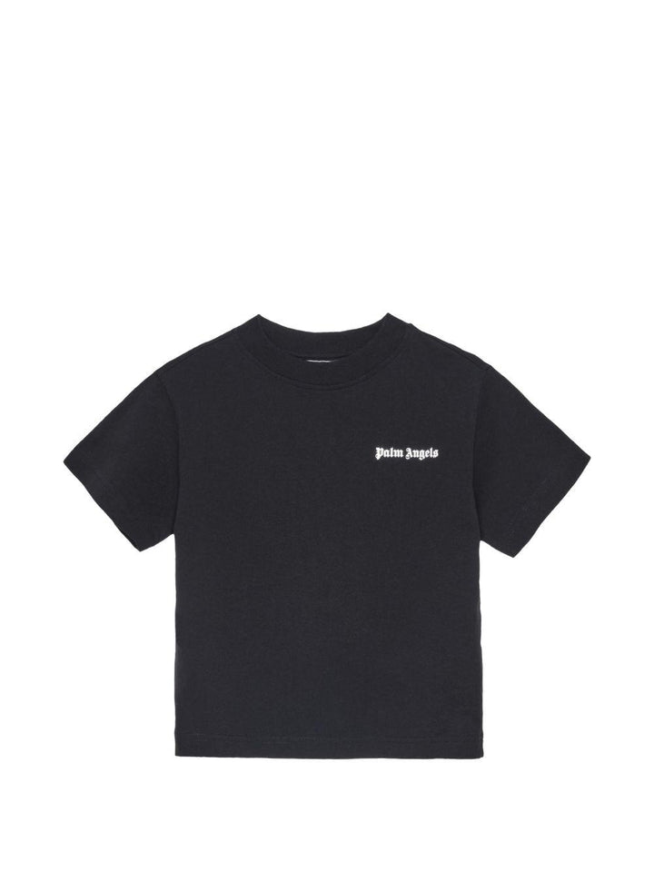 T-shirt nero per bambino PBAA003S26JER002 110 Palm Angels Kids 