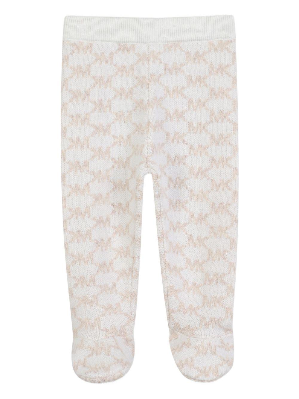 Completo bianco/oro per neonata R30501 N52 Michael Kors Kids 
