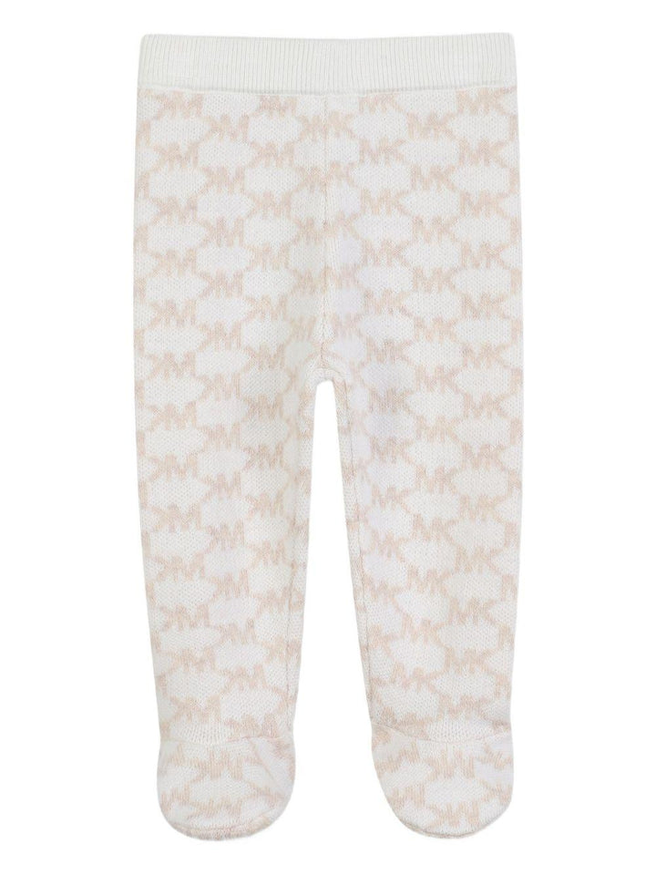 Completo bianco/oro per neonata R30501 N52 Michael Kors Kids 