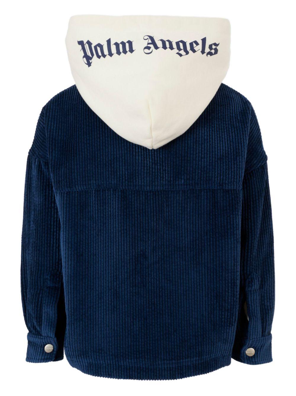 Giacca blu per bambino PBES007F25FAB001 4603 Palm Angels Kids 