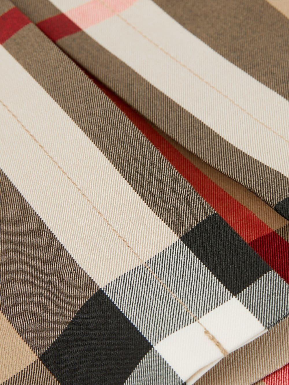 Gonna archive beige per bambina 8061826 A7028 Burberry Kids 