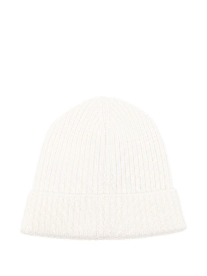 Cappello bianco per bambino 9543B00008M1131 030 Moncler Kids 