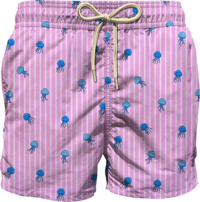 Costume bianco/rosa/blu per bambino JEA0022 02112L MC2 Saint Barth Kids 
