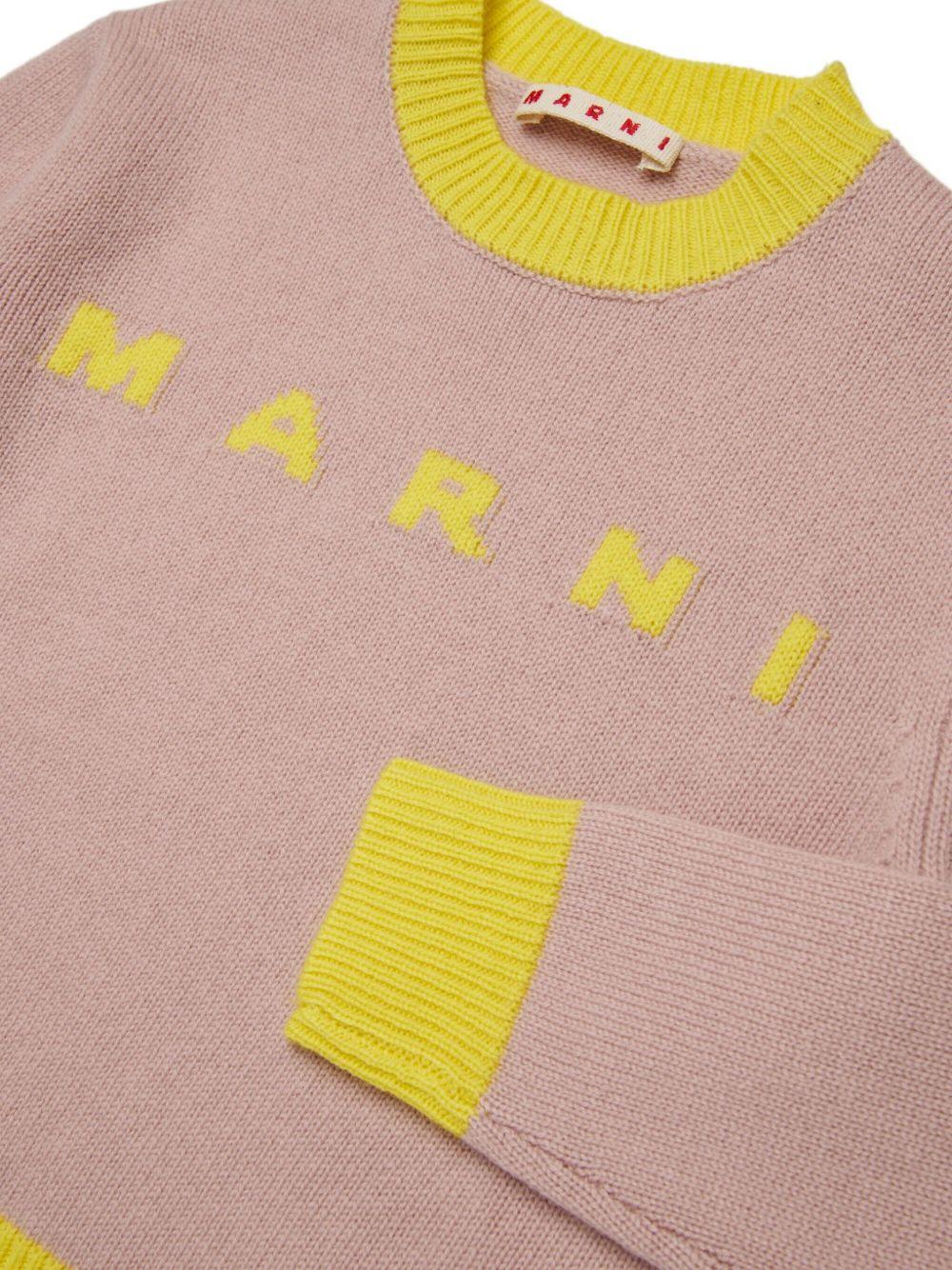 Maglione rosa per bambina M00993M00ML 0M350 Marni Kids 