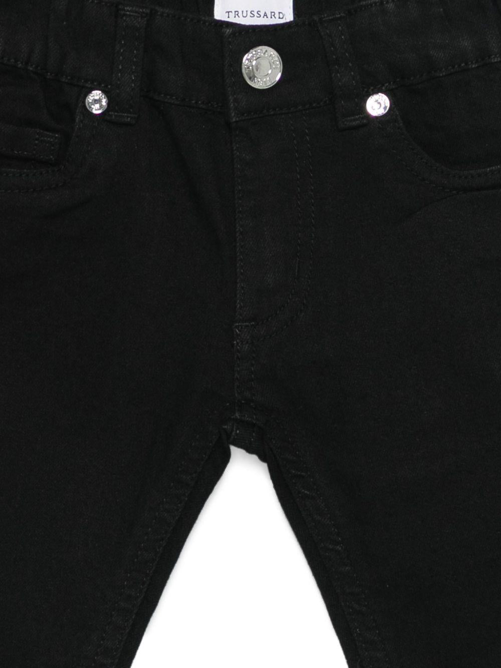 Jeans nero per neonato TIA25088JE D.B Trussardi Kids 