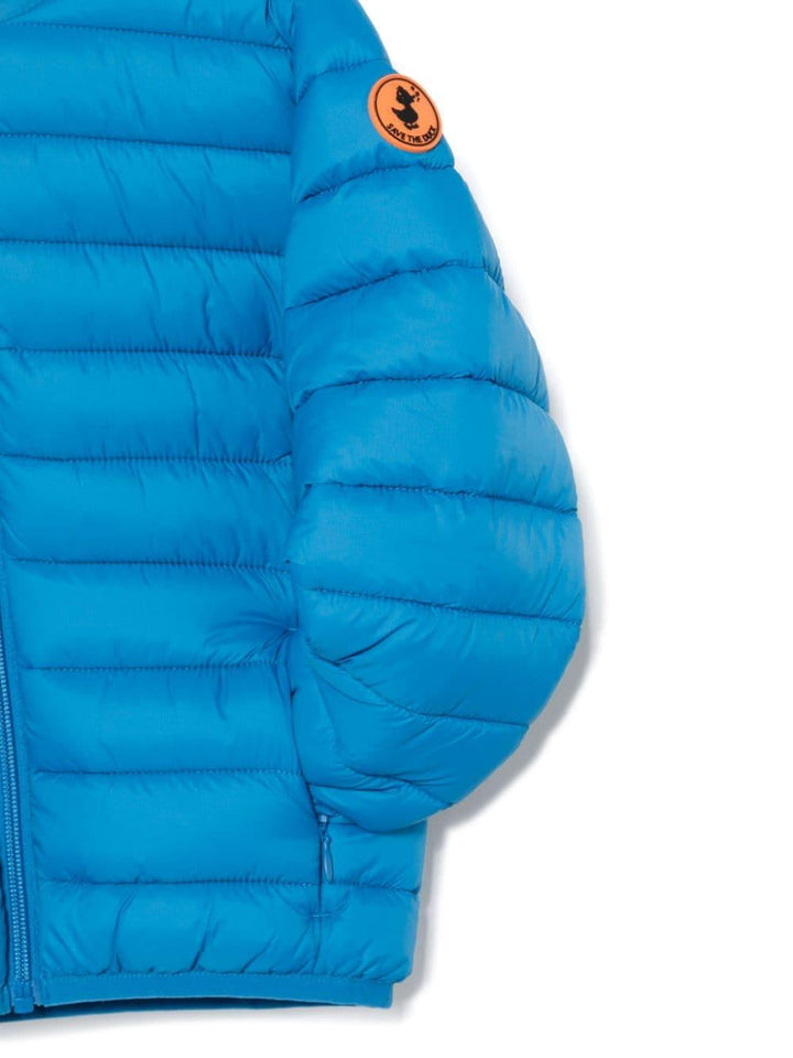 Save the Duck Kids Purple Blue Jacket for Kids