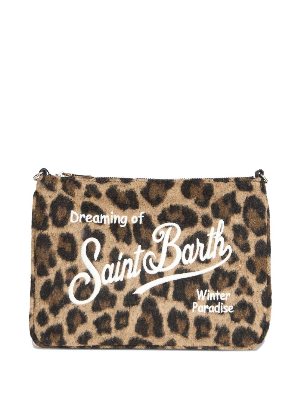 Borsa leopardata marrone per bambina PAR0025 00223I MC2 Saint Barth Kids 