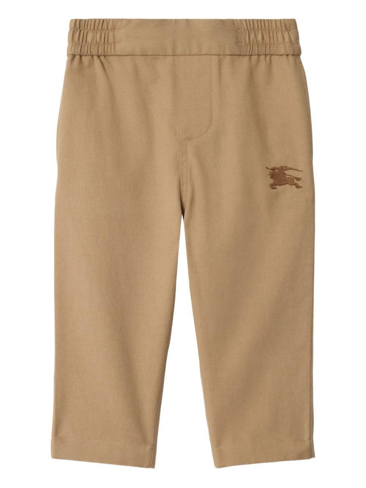 Pantalone beige sabbia per neonato 8108878 B9719 Burberry Kids 