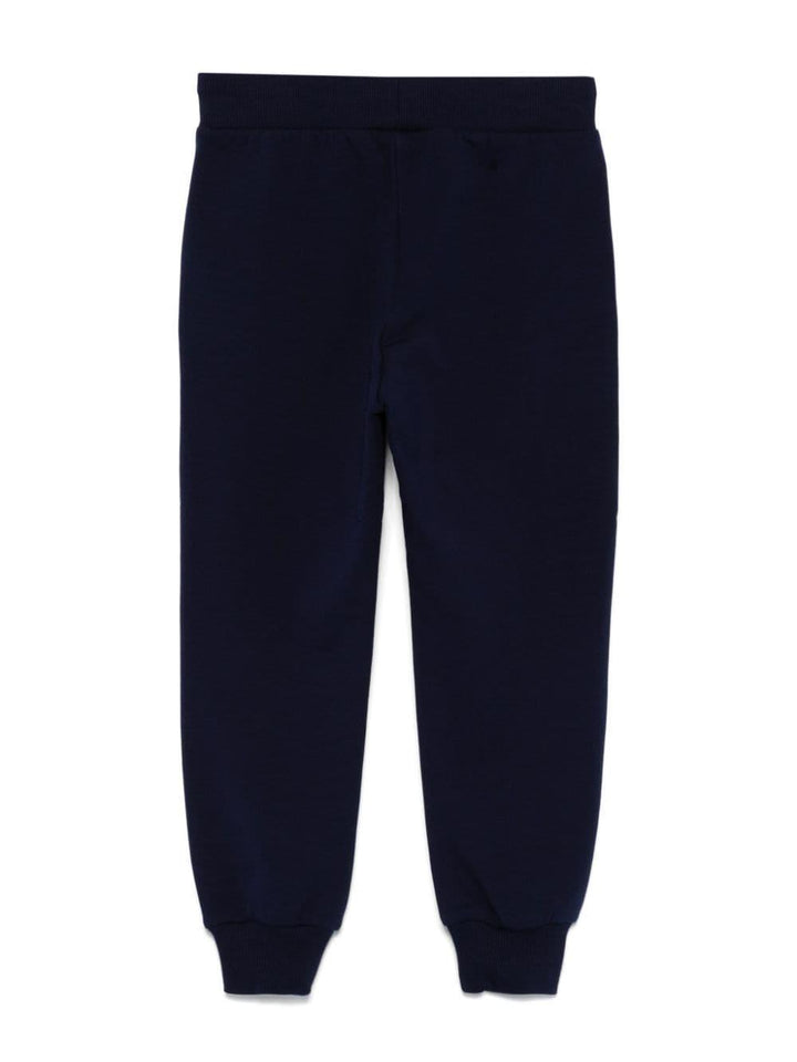 Pantalone blu navy per bambino con logo