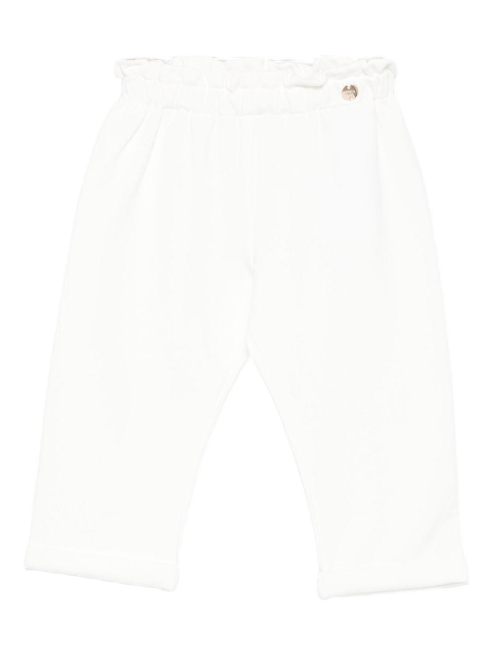Pantalone bianco per neonata HF5050F0724 10602 Liu Jo 