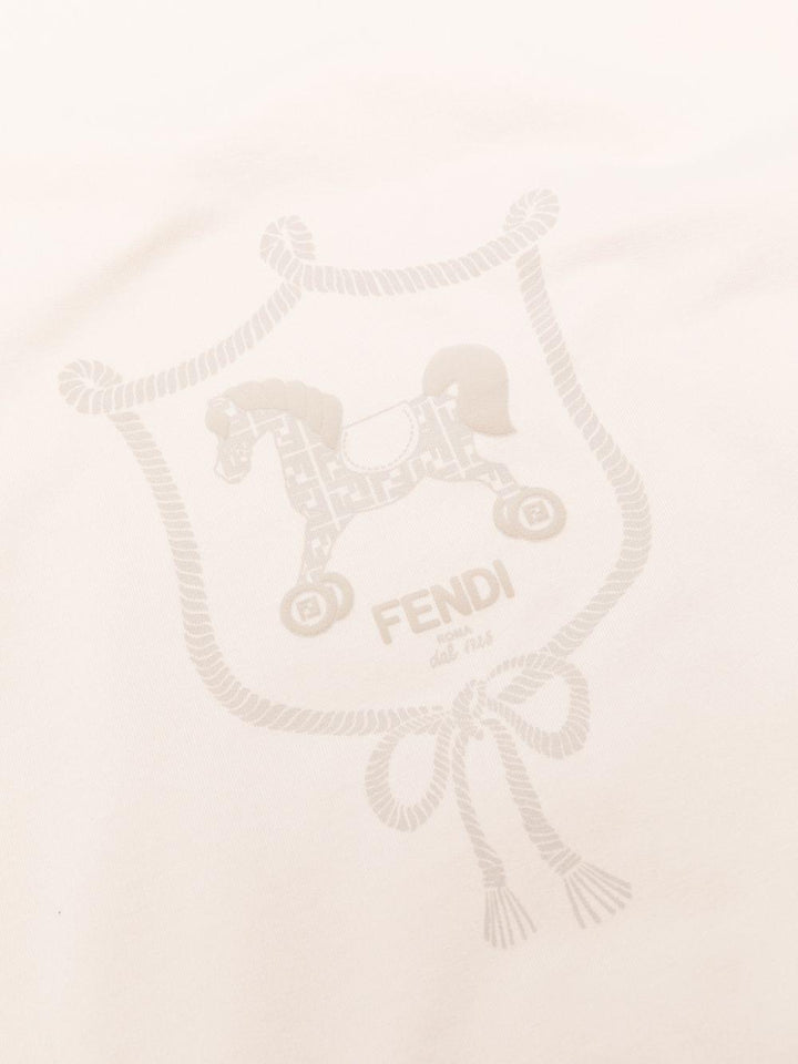 Coperta rosa chiaro per neonata BUJ3288RA F19J5 Fendi Kids 