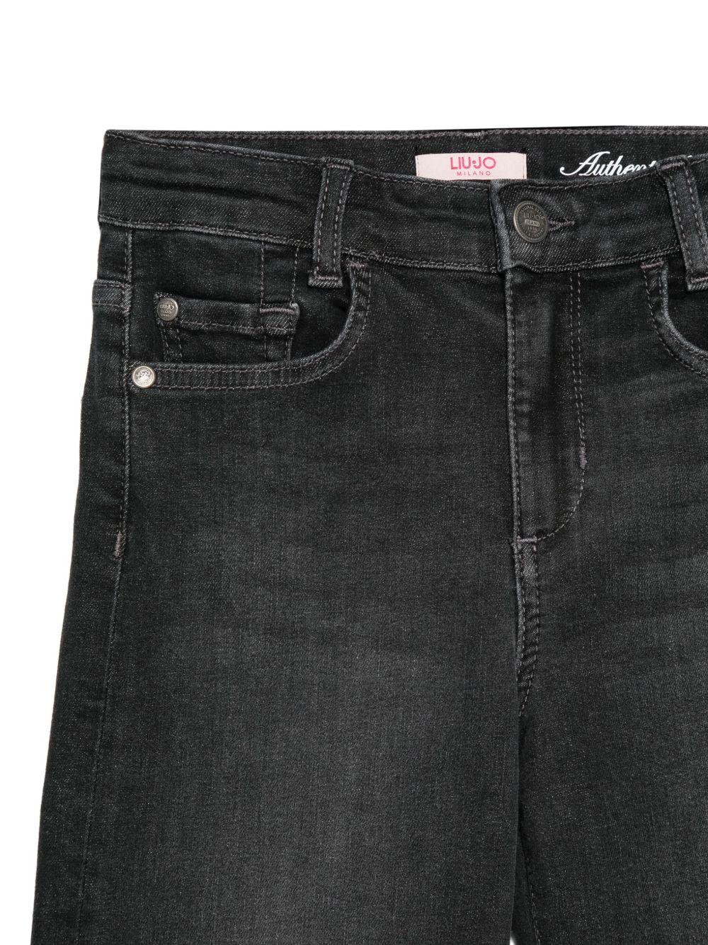 Jeans nero per bambina GF5121DS615 87031 Liu Jo 