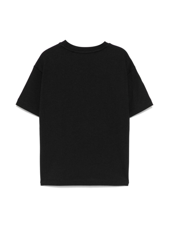T-shirt nera per bambina