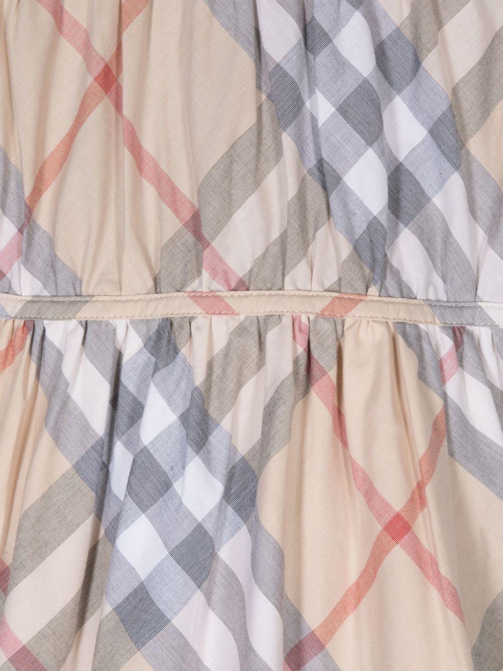 Abito beige/multicolor per neonata 8090096 A2205 Burberry Kids 