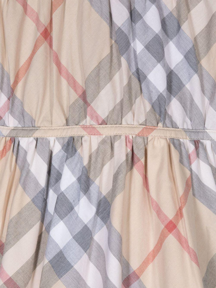 Abito beige/multicolor per neonata 8090096 A2205 Burberry Kids 