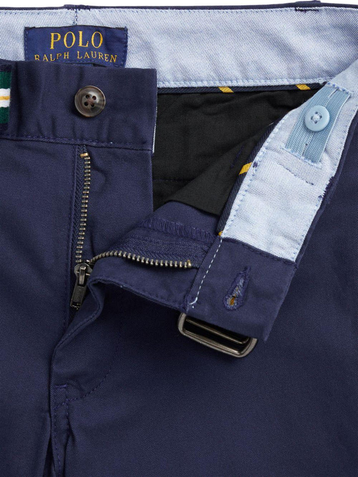 Bermuda blu per bambino con logo 322863960 003 Ralph Lauren Kids 