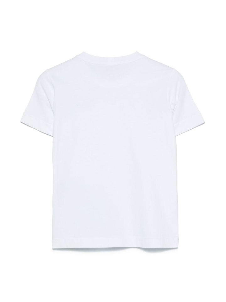 T-shirt bianca per bambino 62100002S0047 V0001 Stone Island Kids 
