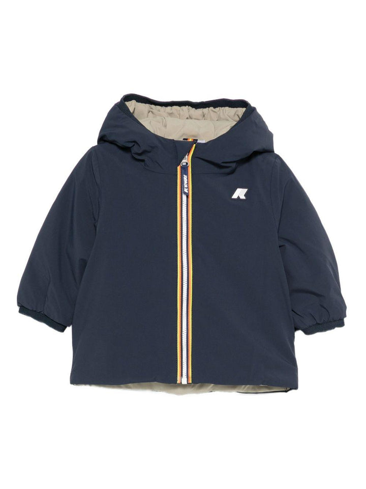 Giubbotto blu scuro per neonato K71338W B3F K-Way Kids 