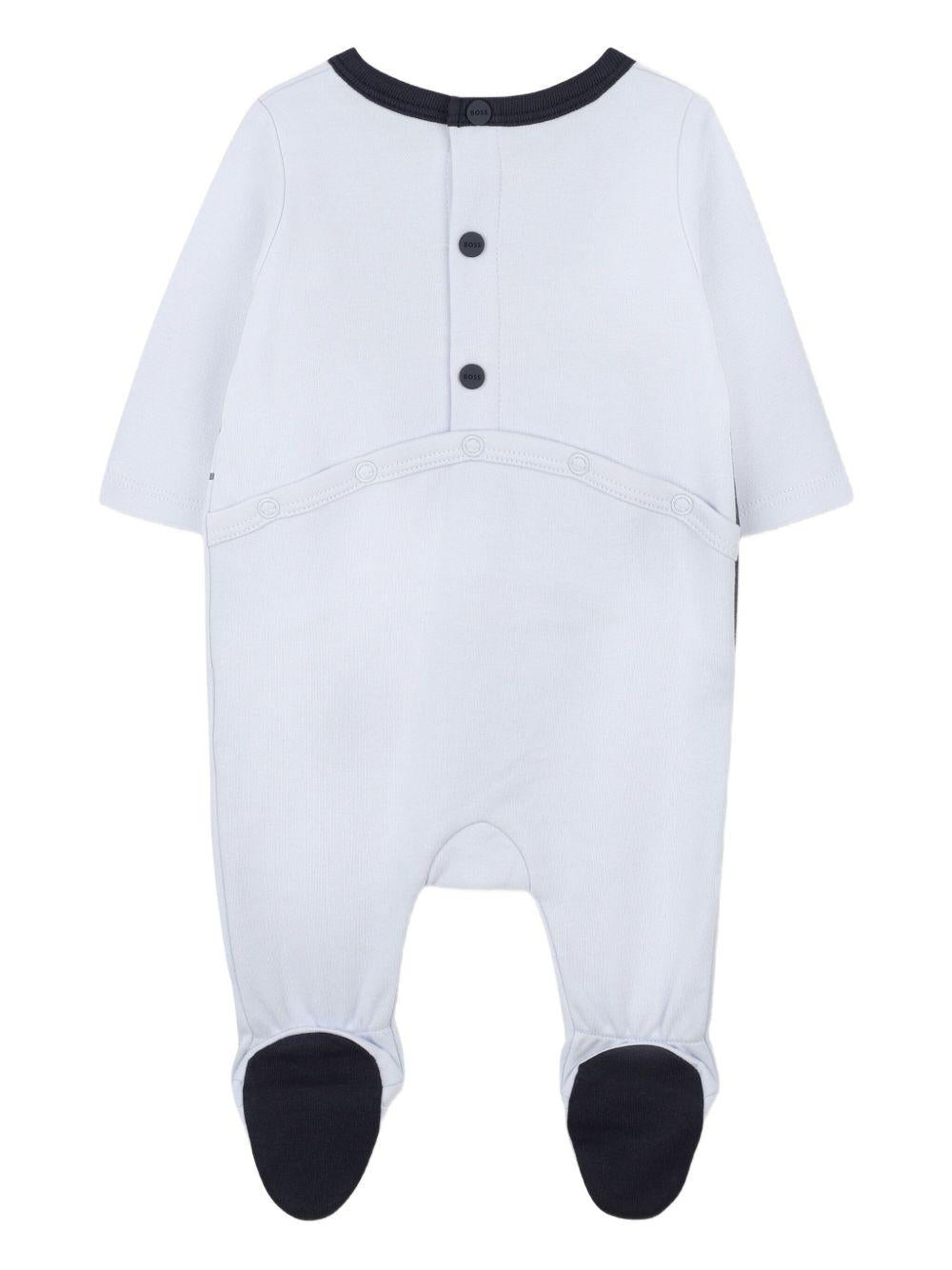 Tutina azzurro per neonato J52521 771 Boss Kids 