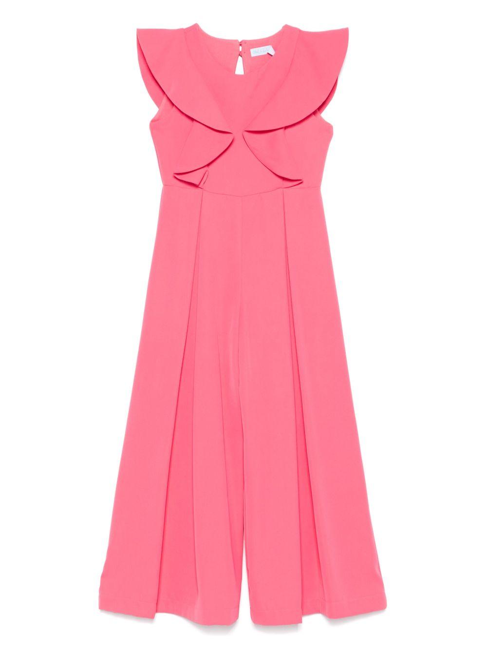 Tuta rosa fucsia per bambina
