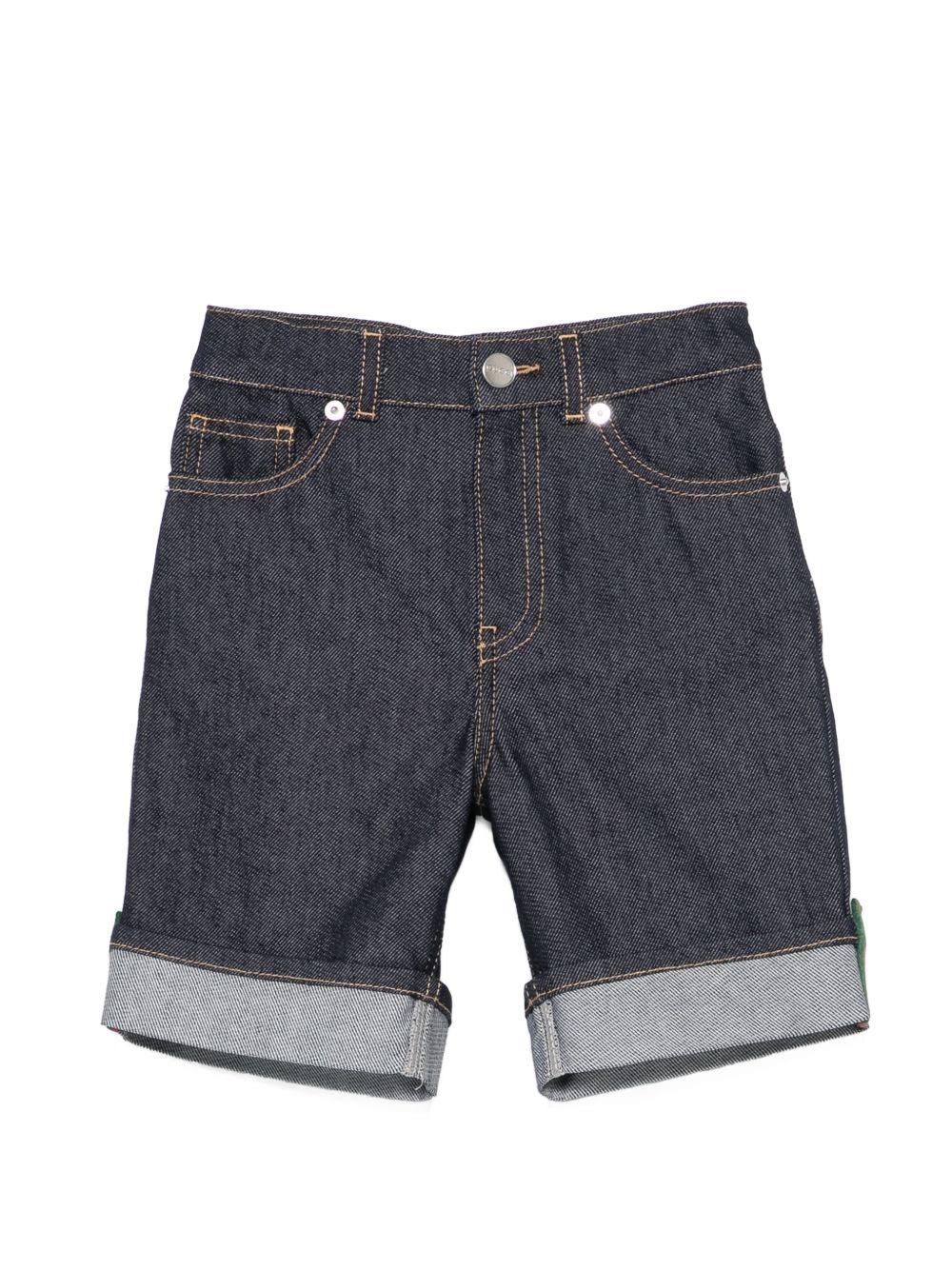 Jeans blu scuro per neonato 853979XDDCE 4759 Gucci Kids 