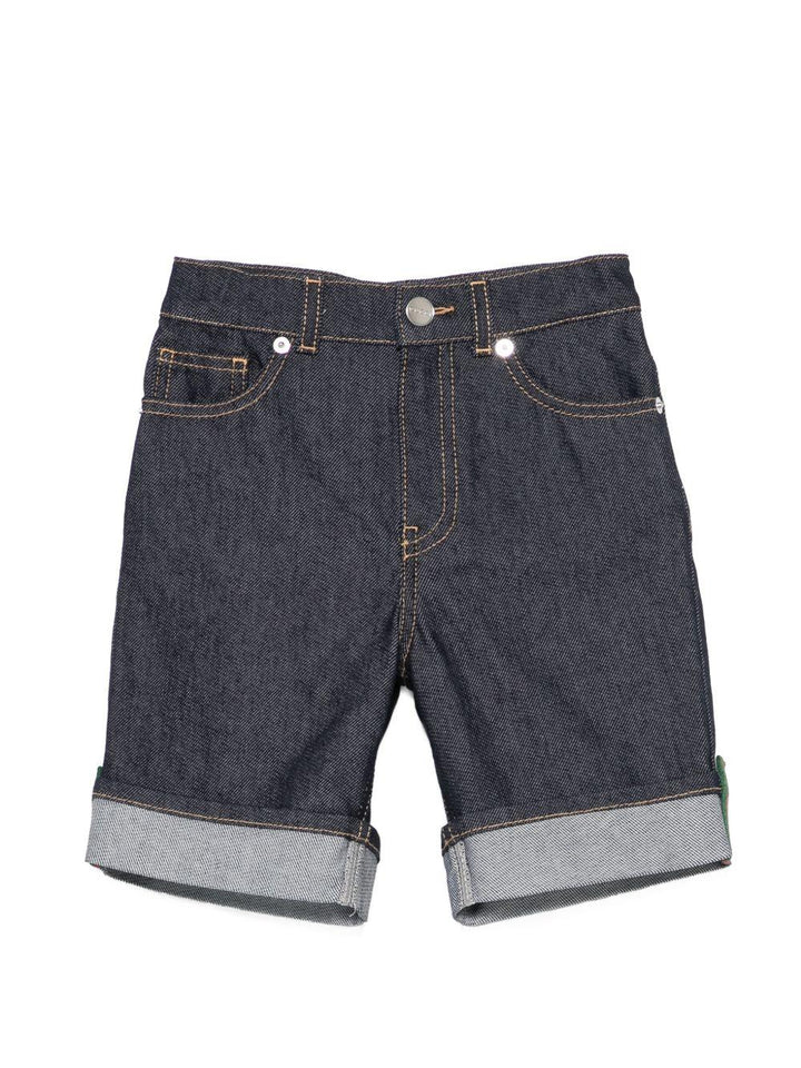 Jeans blu scuro per neonato 853979XDDCE 4759 Gucci Kids 