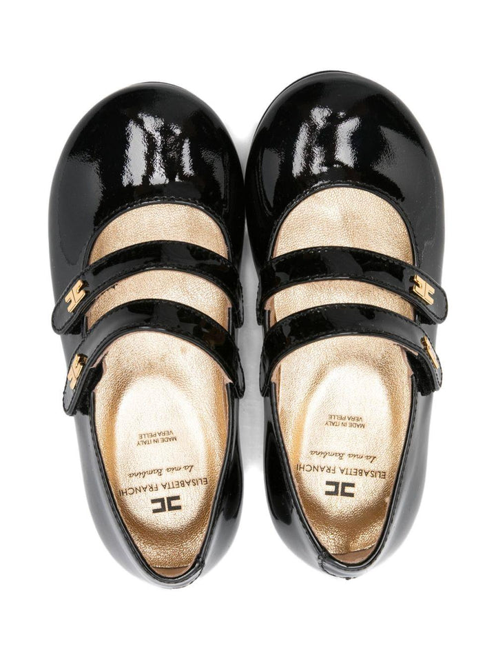 Sandali nere per neonata F1A3E03220286930 930 Elisabetta Franchi Kids 