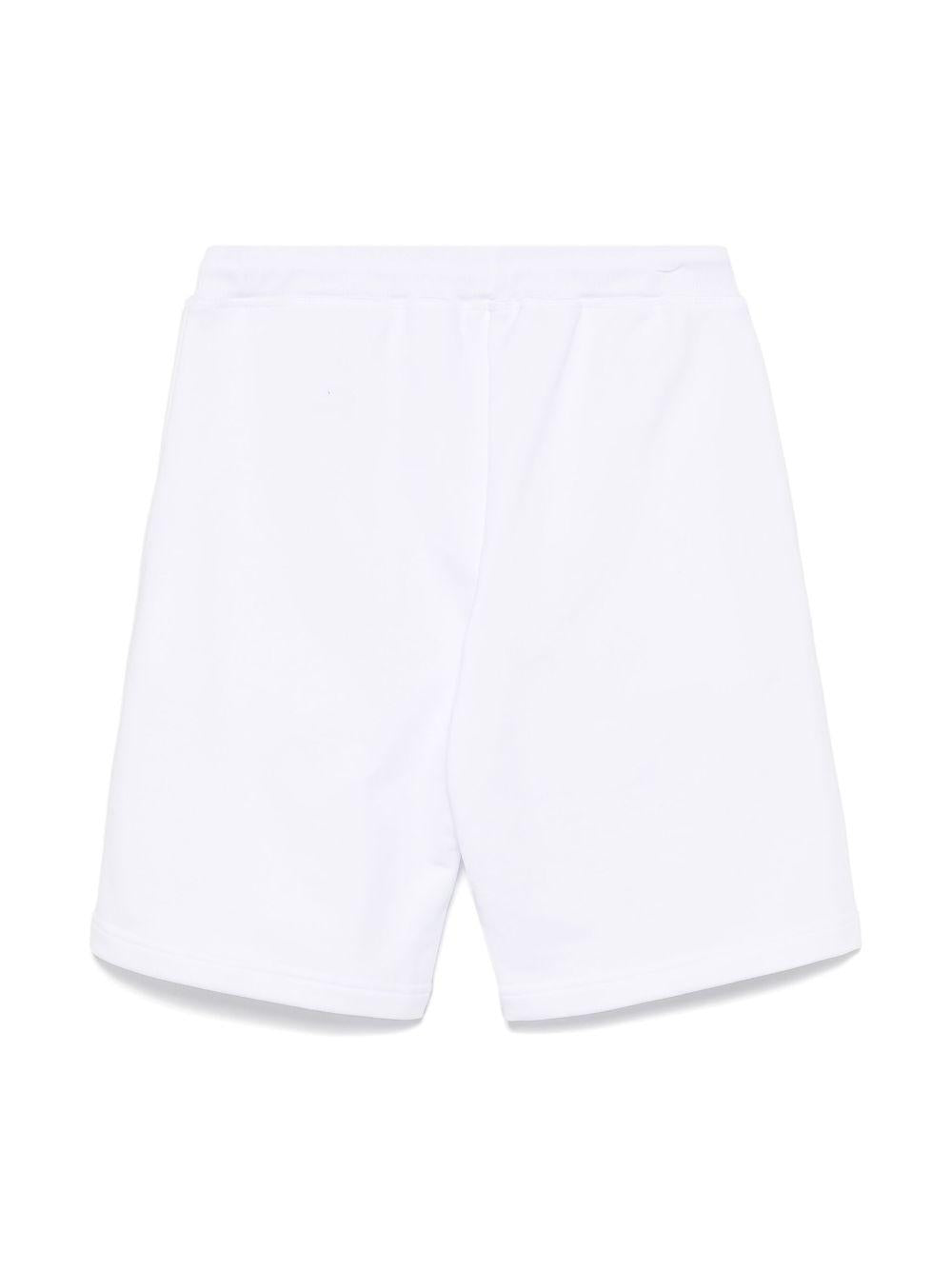 White Bermuda shorts for children