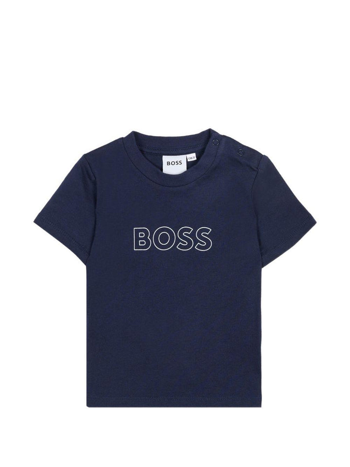 Completo sportivo celeste/blu per neonato J53051 771 Boss Kids 