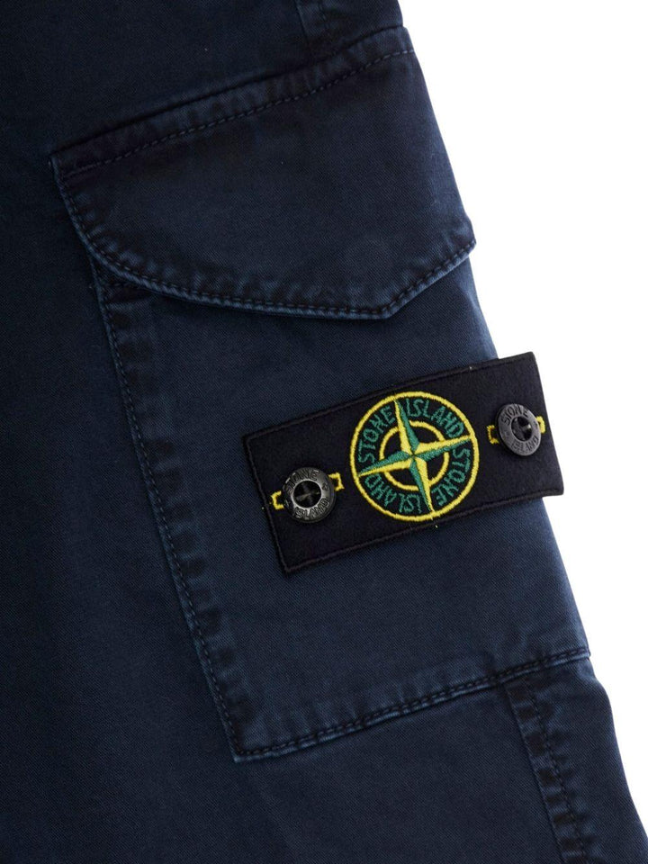Pantalone blu per bambino 63100004S0198 V0120 Stone Island Kids 