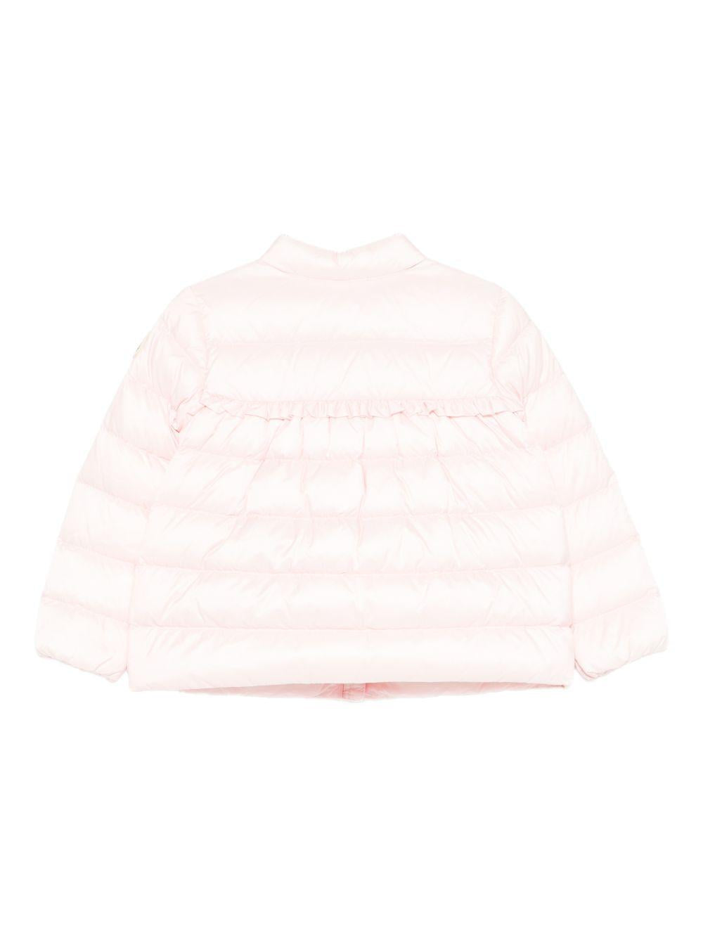 Giubbotto rosa chiaro per neonata 9511A00008597YF 503 Moncler Kids 