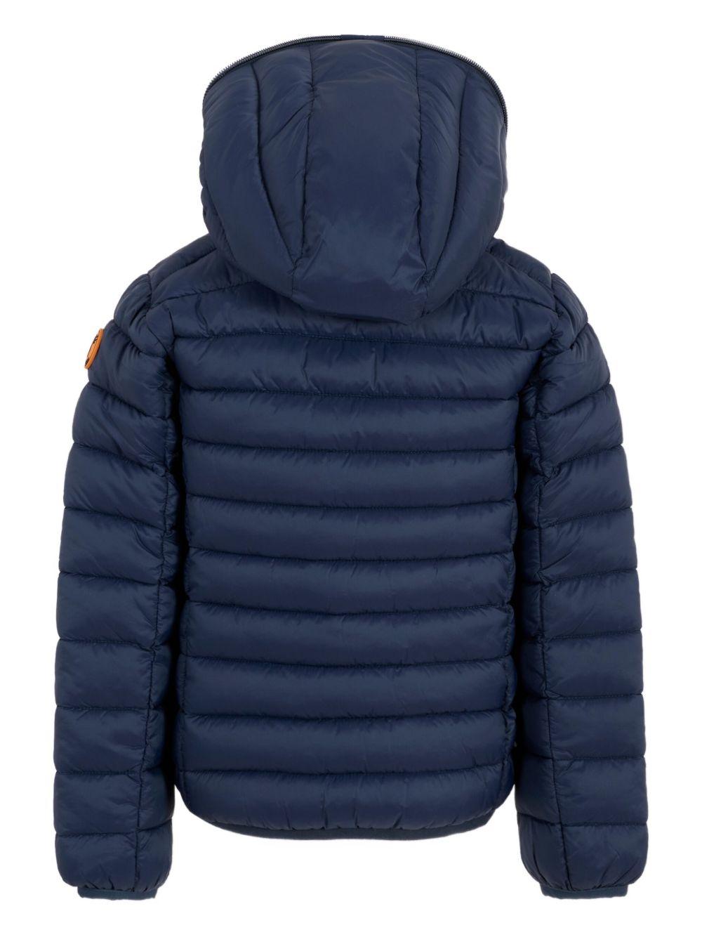 Giubbotto blu navy per bambino J30650BGIGA21 90000 Save The Duck Kids 