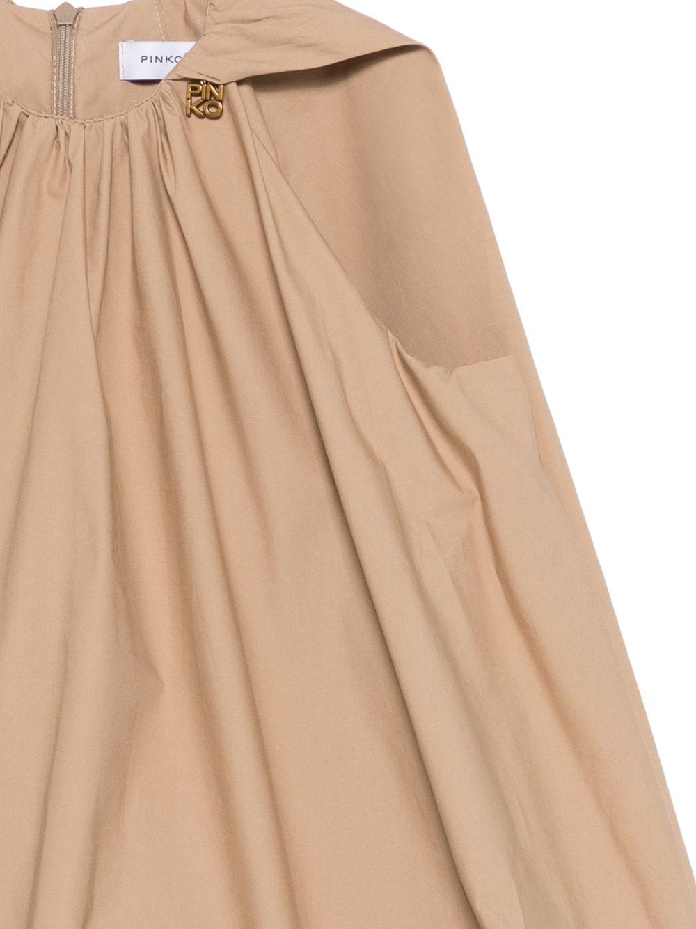 Abito beige per bambina KFAB0390CA029 6023 Pinko Kids 