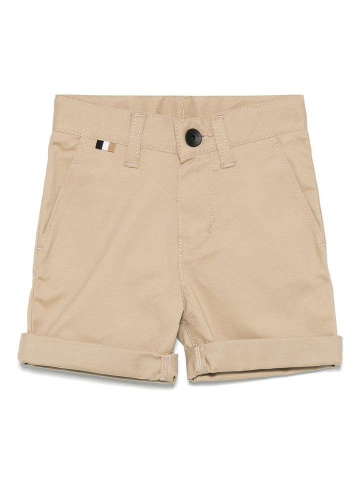 Bermuda beige per bambino