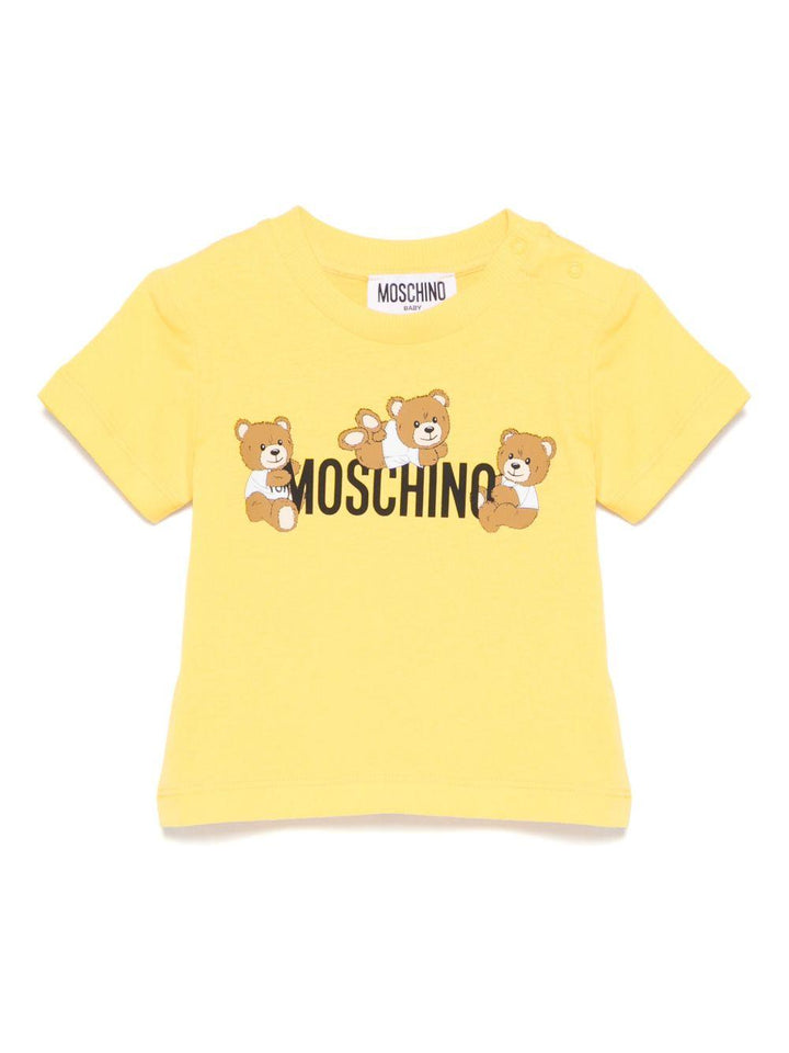 T-shirt gialla per neonato