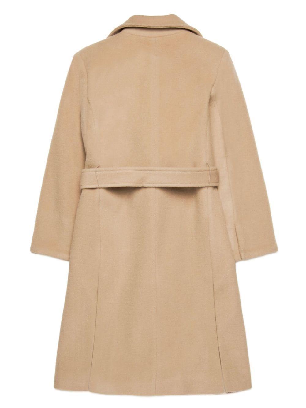 Cappotto beige per bambina