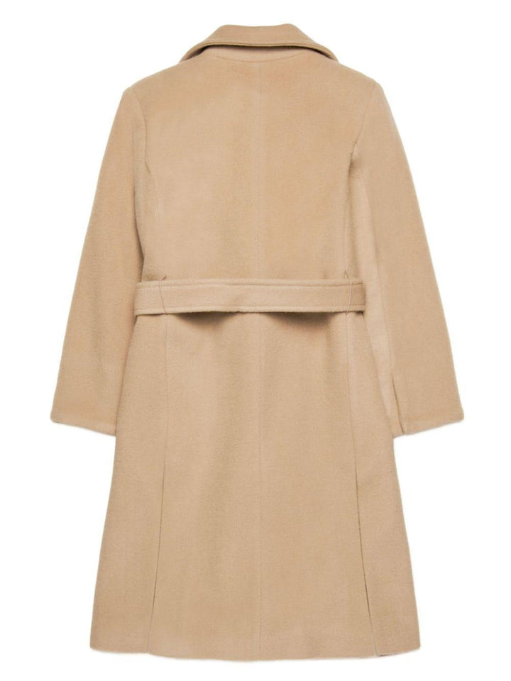 Cappotto beige per bambina