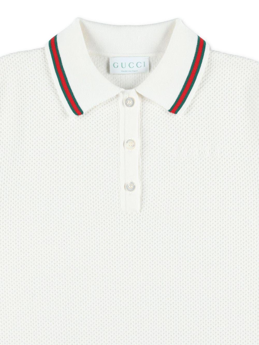 Abito bianco per bambina 809682XKEIR 9060 Gucci Kids 