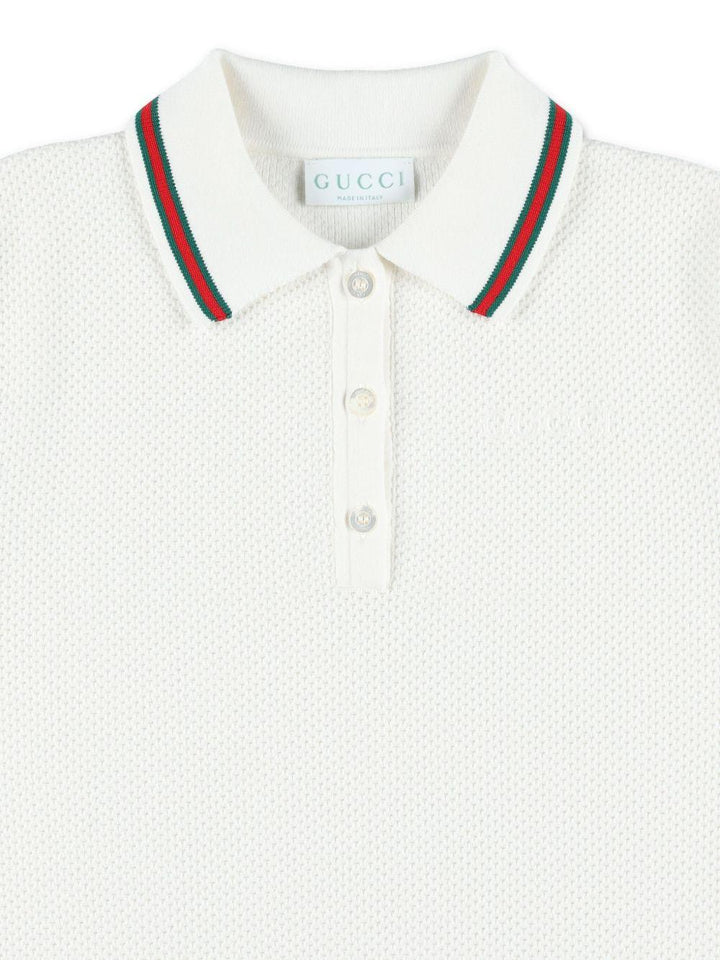 Abito bianco per bambina 809682XKEIR 9060 Gucci Kids 