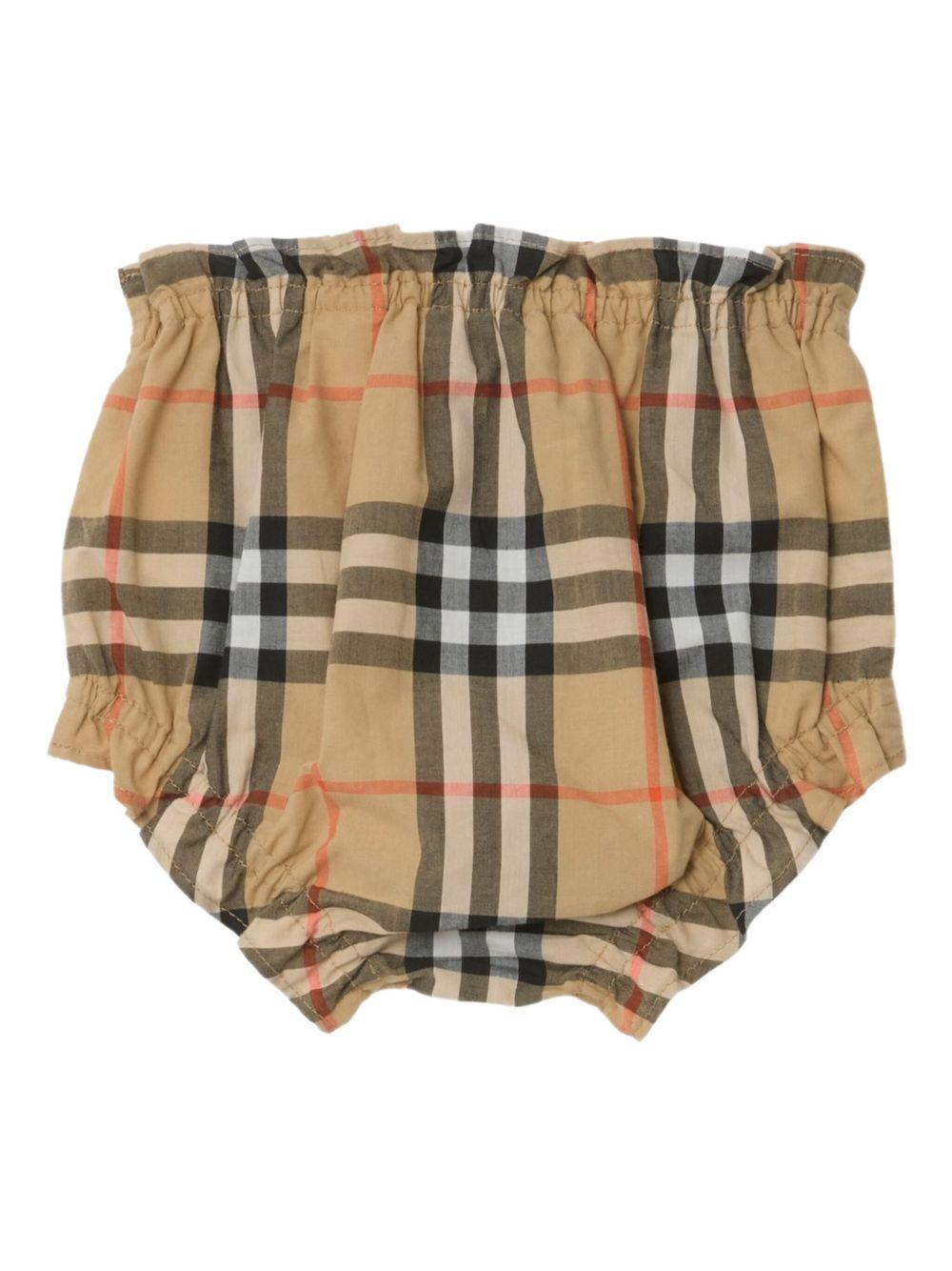 Abito beige per neonata 8119879 B9368 Burberry Kids 