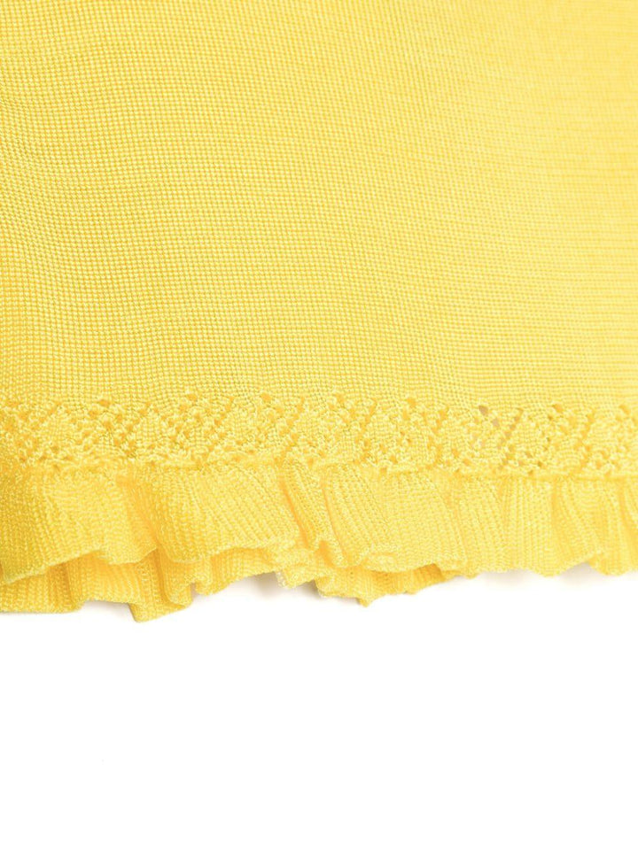 Cardigan giallo per bambina 5367 075 Abel & Lula 