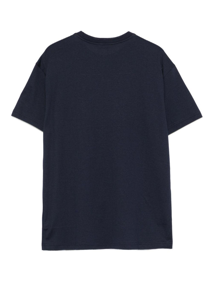 T-shirt blu per bambino L4JTHVG7PGZ B3895 Dolce & Gabbana Kids 